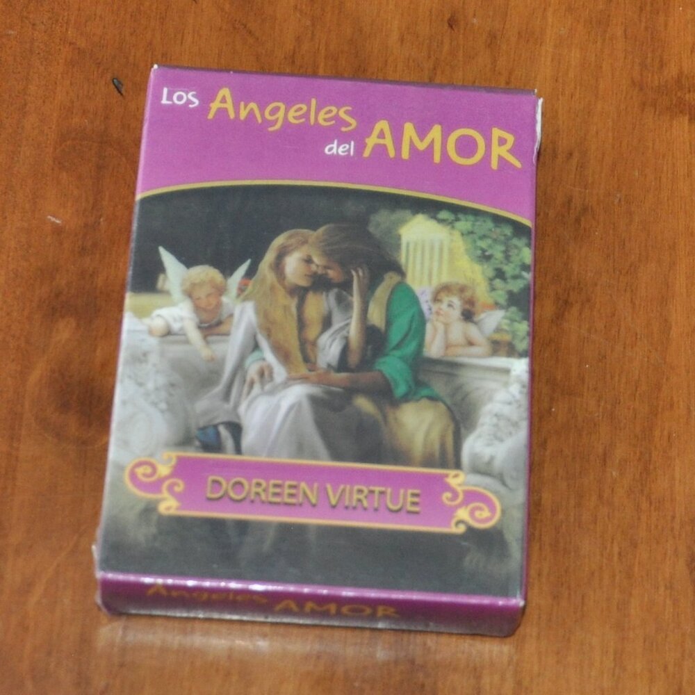 New Spanish Romance Angels (Los Angeles Del Amor) Oracle Card Deck Doreen Virtue